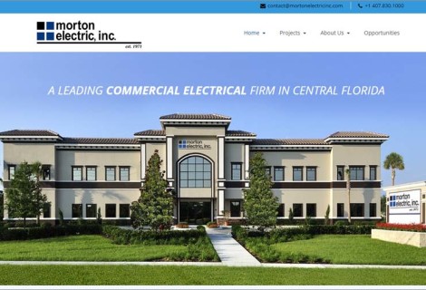 Morton Electric launches new website